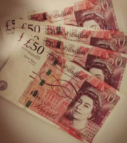 Counterfeit £50 British Pounds