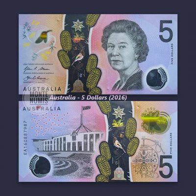 Counterfeit Australian $5 Dollar Bills