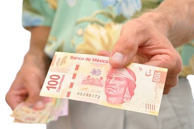 Counterfeit Mexican ₱100 Peso Bills