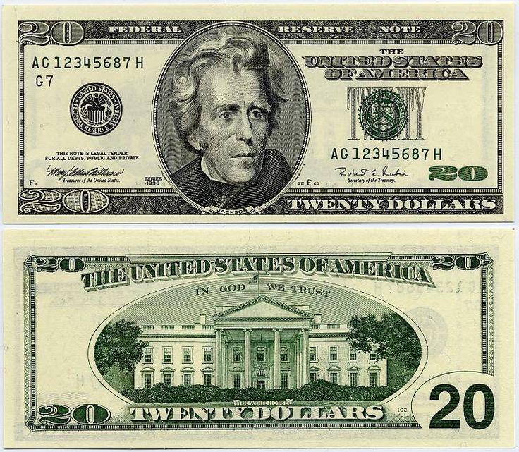 Counterfeit US $20 Dollar Bills